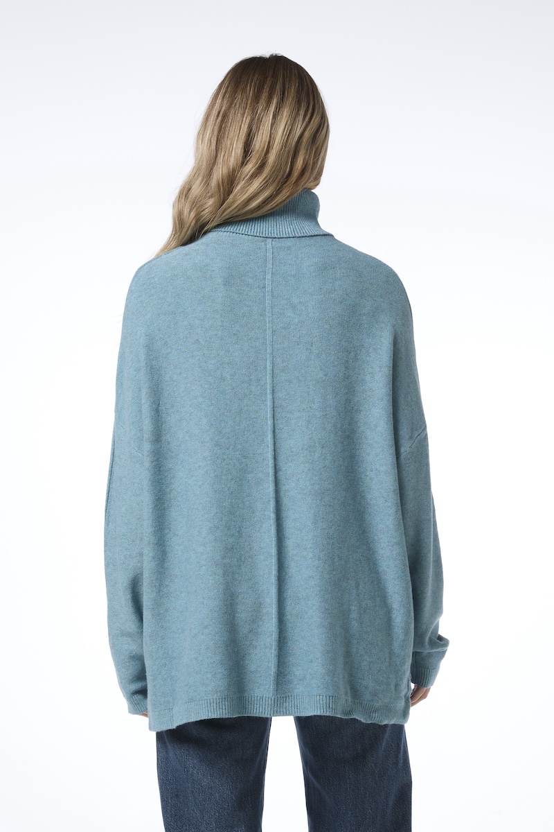 Anette pooloneule - vaaleansininen - Image 3