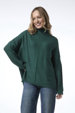 Anette pooloneule - vihreä