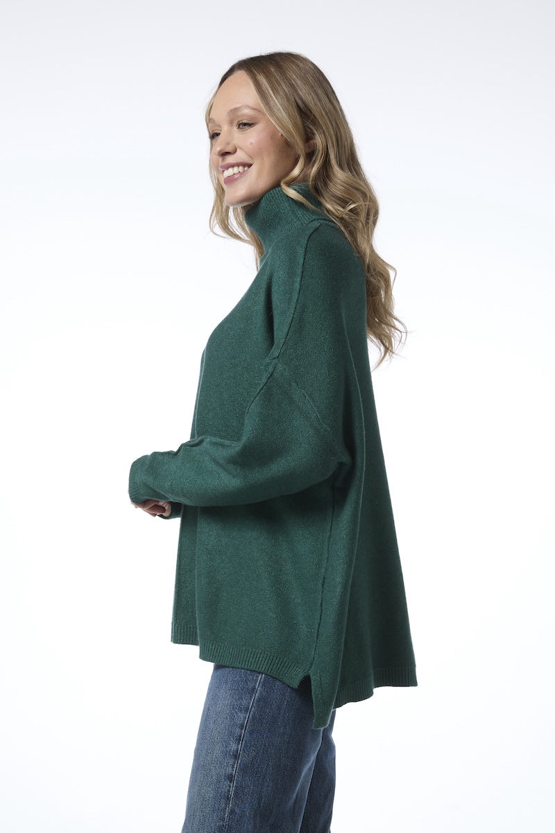 Anette pooloneule - vihreä - Image 2