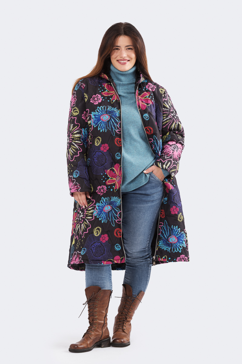 Happy Print toppatakki - Image 2