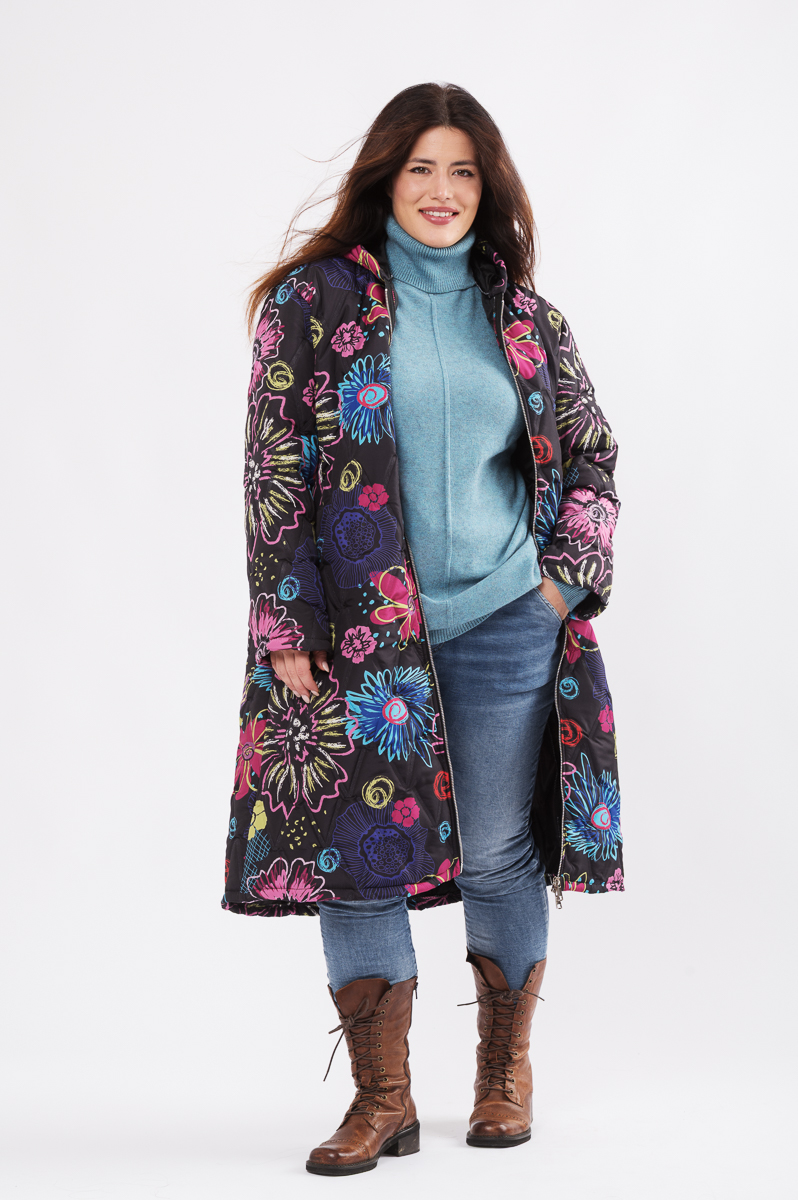 Happy Print toppatakki - Image 3