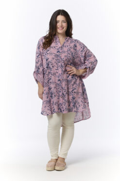 Satu pitkä paitis - vanha roosa