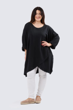 Tintti trikootunika - musta