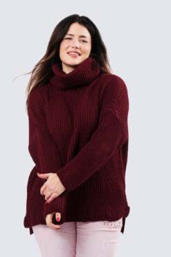 Kati pooloneule - viininpunainen