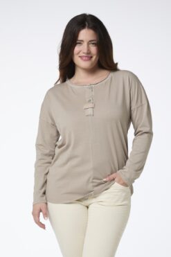 Saara trikoopusero - nutria