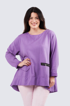 Mila Trikootunika - violetti