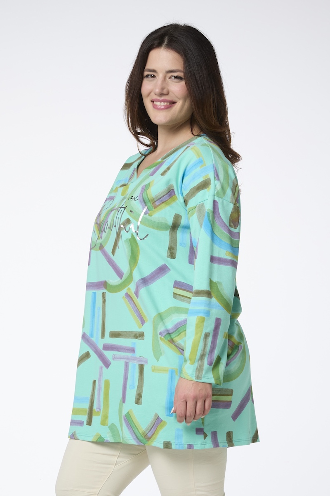 Tuulia collegetunika - vihreä - Image 2