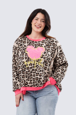 Leopardi chic - pinkki