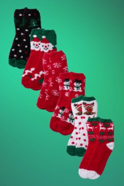 Joulusukat - eri kuoseja