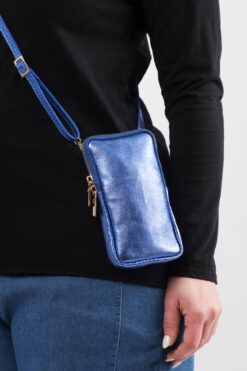 Pieni kännykkälaukku - sininen