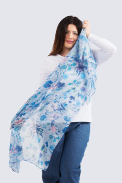 Summer Breeze Huivi - Sininen