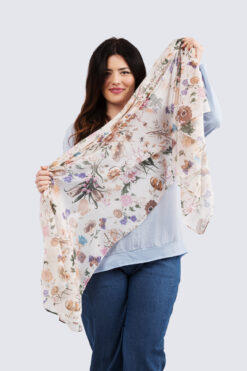 Summer Breeze Huivi - Ruskea