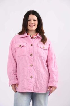 Taina kevättakki- vaaleanpunainen