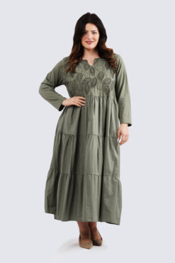 Felina mekko - oliivi