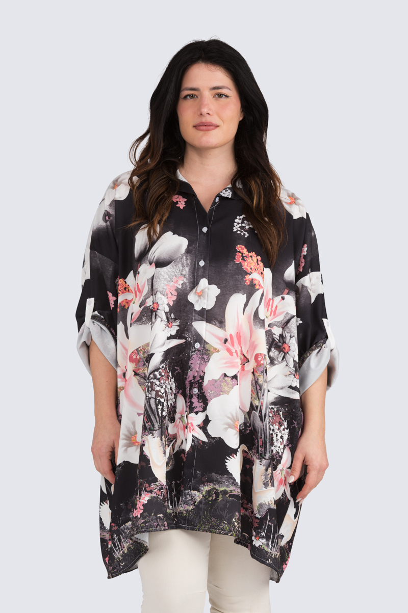 XL-kuviopaitis - Lilja - Image 2