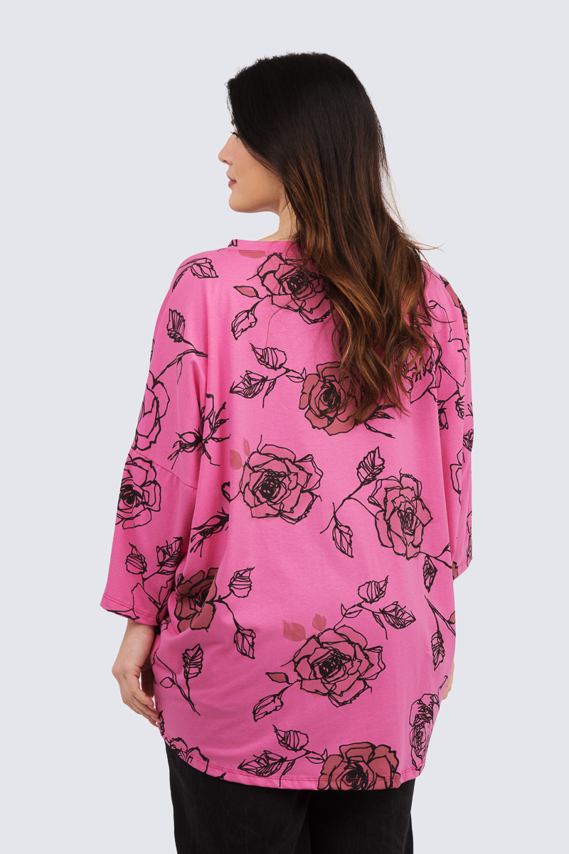 Ruusutrikoo - pinkki - Image 2