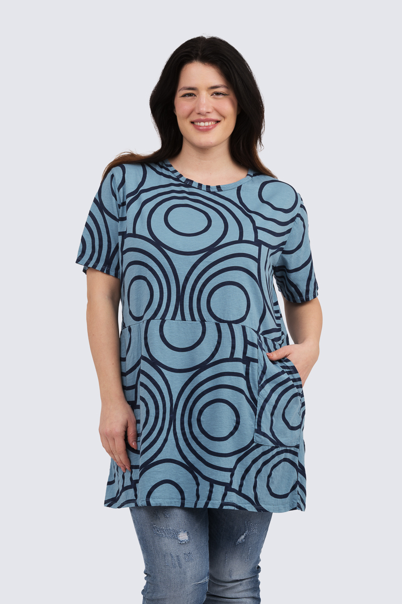 Gitta tunika - sininen