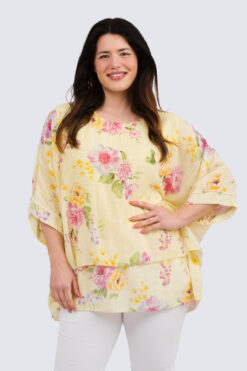 Eveliina tunika - keltainen