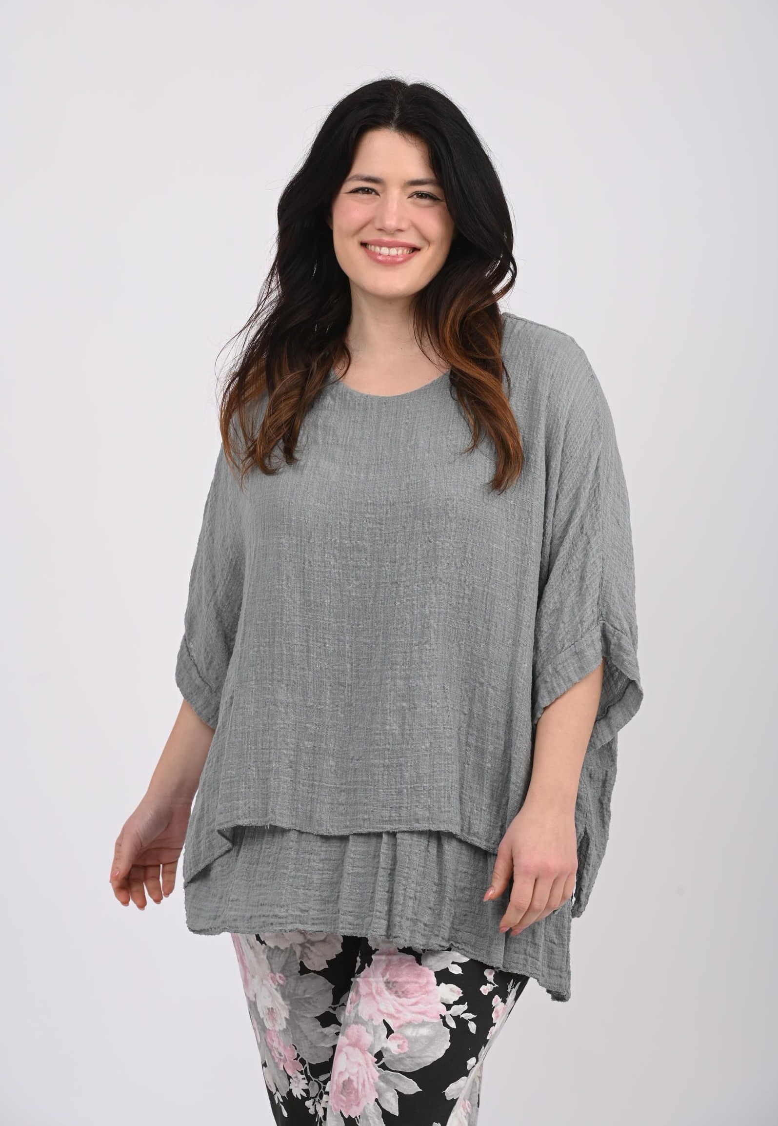 Elisa tunika - harmaa