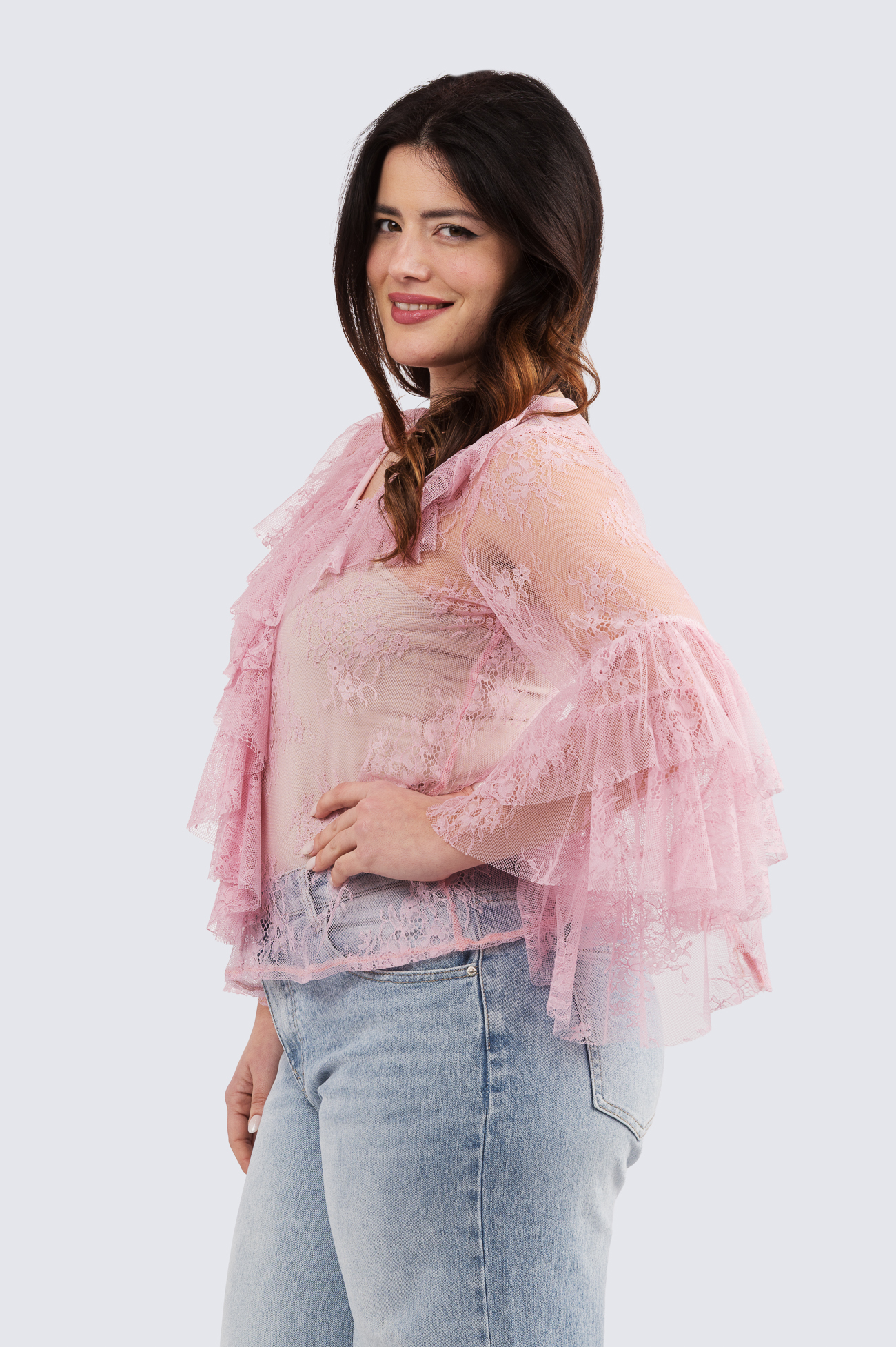 Pitsiunelmia pusero - vaaleanpunainen - Image 2