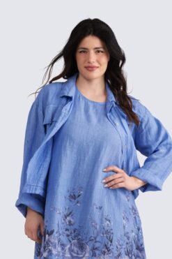 Pellavajakku - sininen