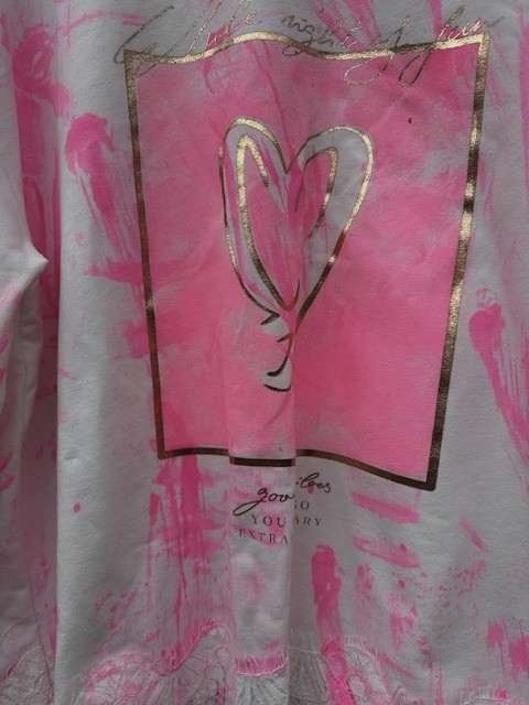 Sydän college - Pinkki - Image 4