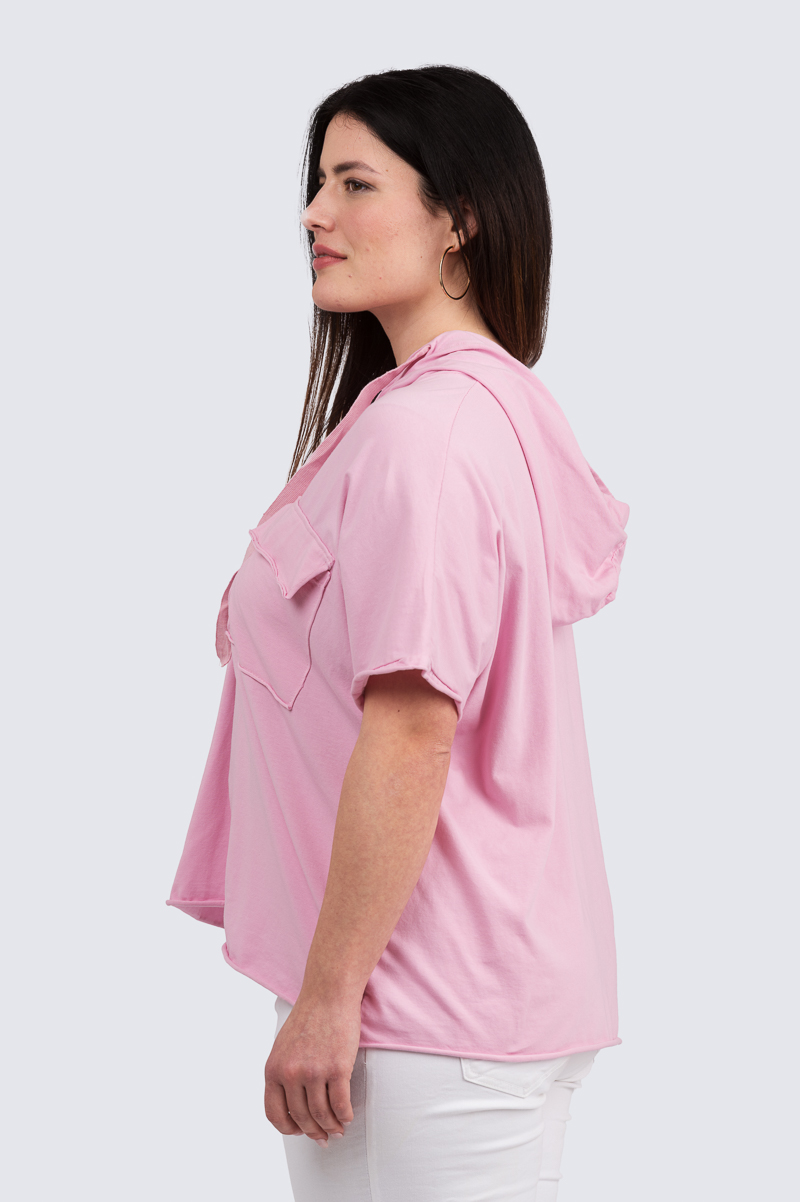 Trikoohuppari - vaaleanpunainen - Image 4