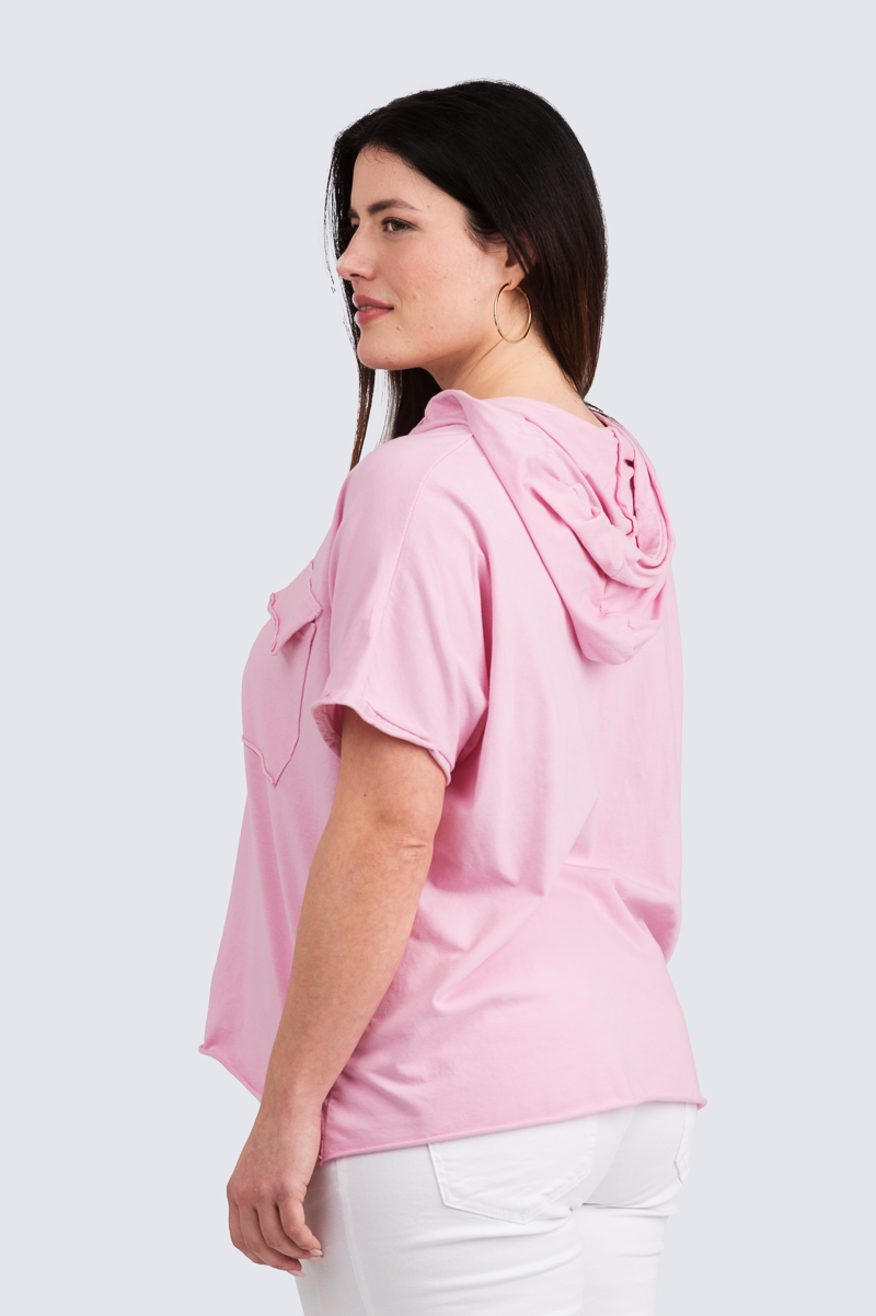 Trikoohuppari - vaaleanpunainen - Image 2