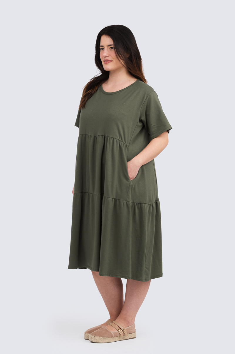 London dress - oliivi - Image 4