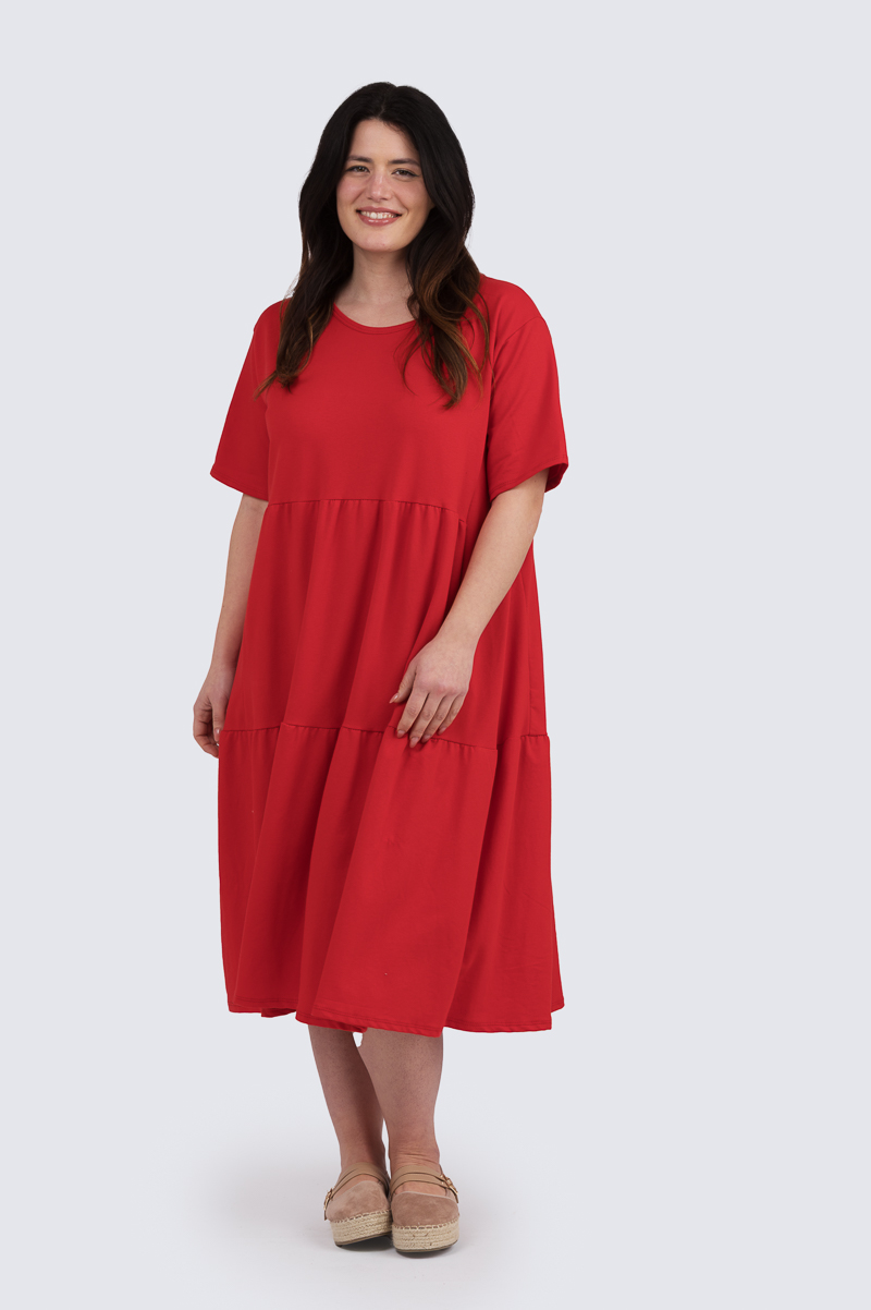 London dress - punainen - Image 2