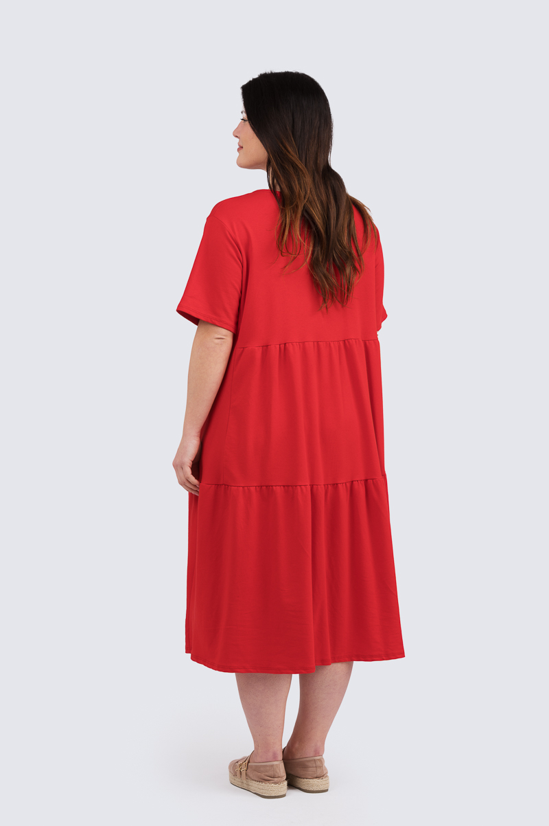 London dress - punainen - Image 5