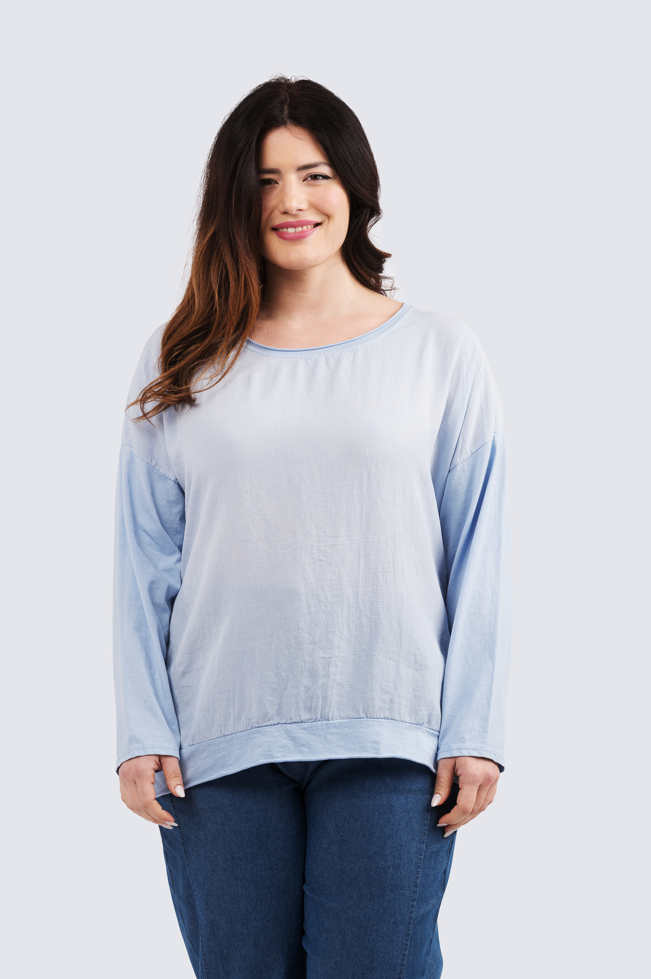 Anitta pusero -vaaleansininen - Image 2