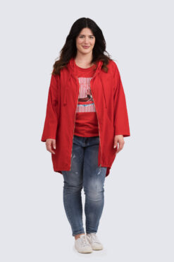 Takki yksivärinen - punainen