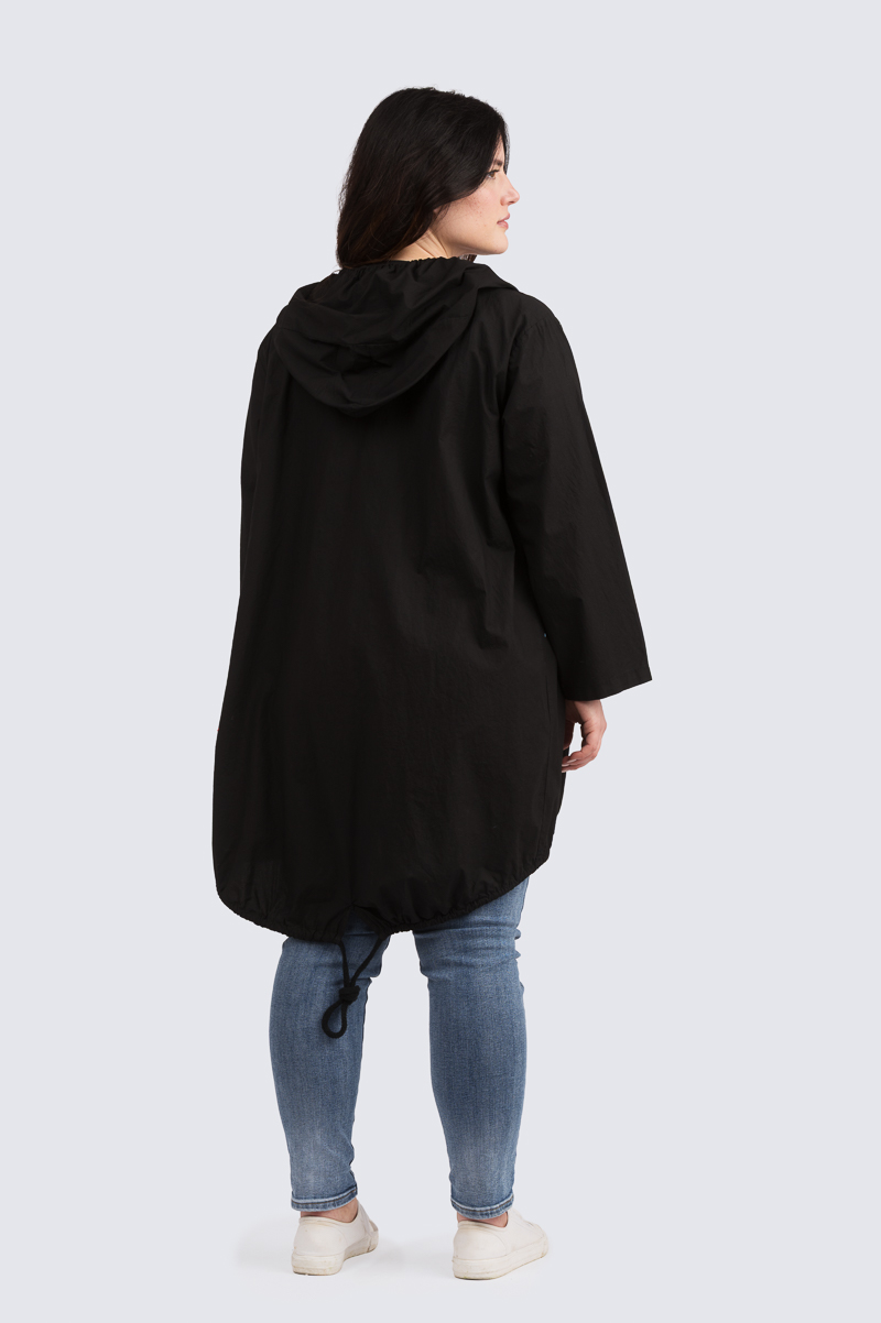 Takki yksivärinen - musta - Image 3