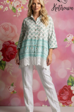 Ellu print paitis - vihreä