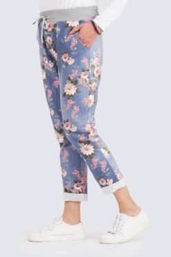 Kerttu kukkahousut - M/L