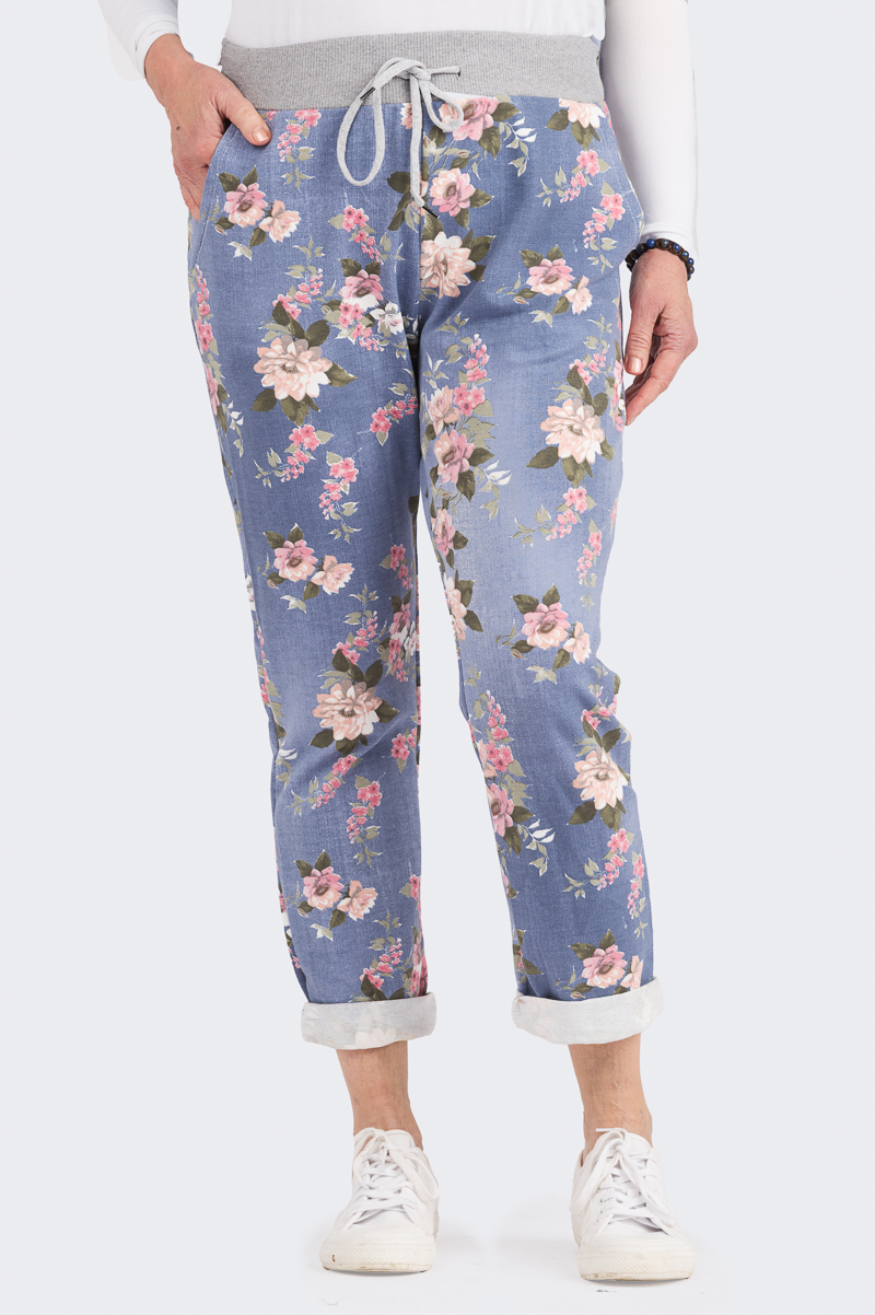 Kerttu kukkahousut - M/L - Image 2