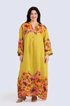 Laura Pellavamekko - keltainen