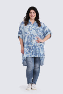 Maili pitkä paitis - vaaleansininen