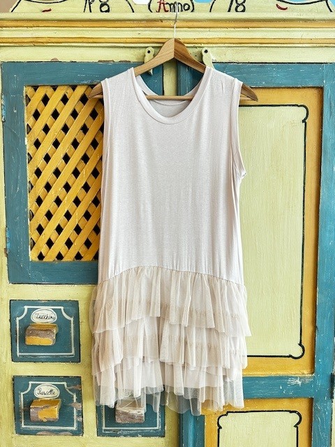 Tyllihelmatoppi - vaalea hiekka