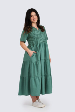 Felina mekko  Lyhythiha- vedenvihreä