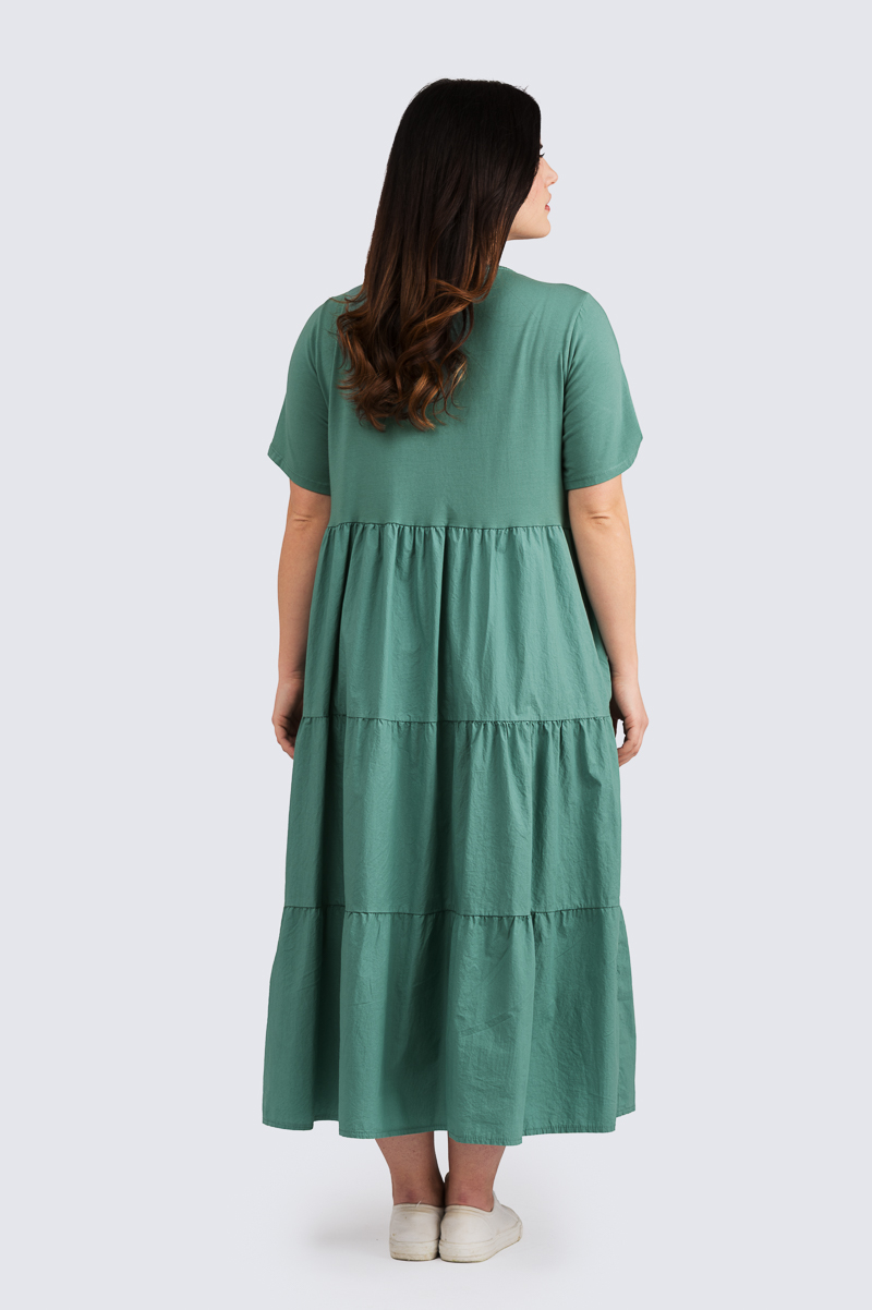 Felina mekko Lyhythiha- vedenvihreä - Image 3