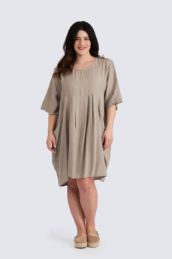 Clarissa mekko - nutria