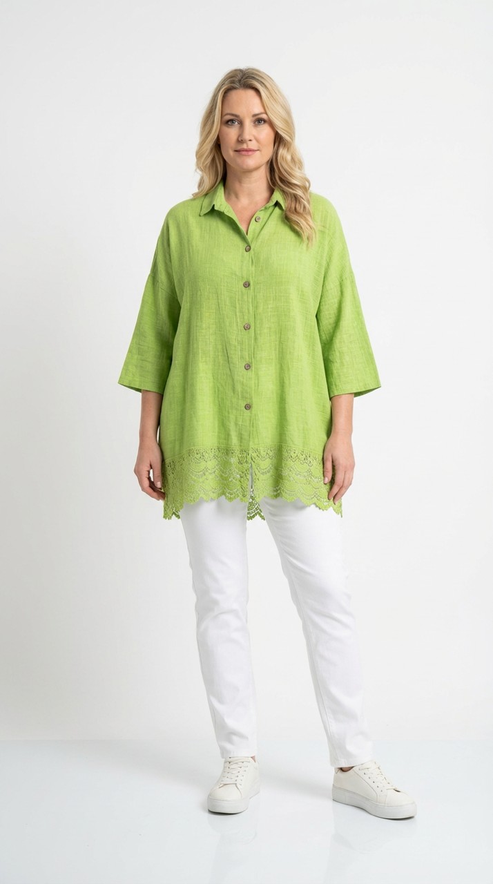 Elina pitsihelma - lime