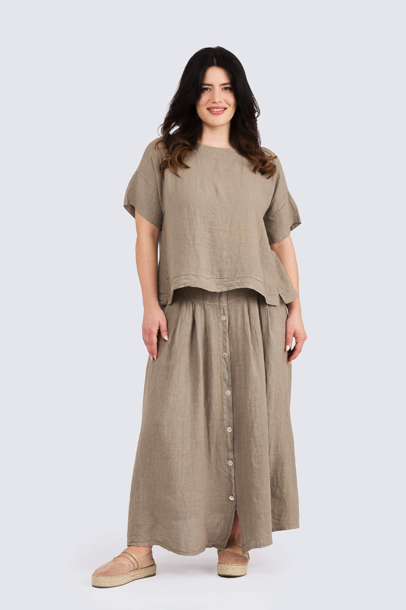 Penelope pellavapusero - nutria - Image 2