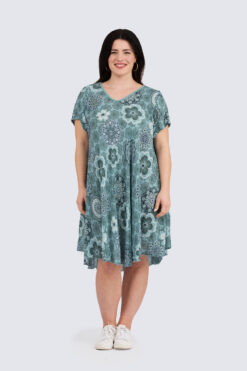 Miisa mekko - veden vihreä