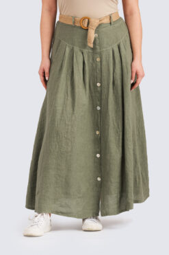 Penelope pellavahame - oliivi