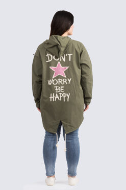 Be happy takki -oliivi