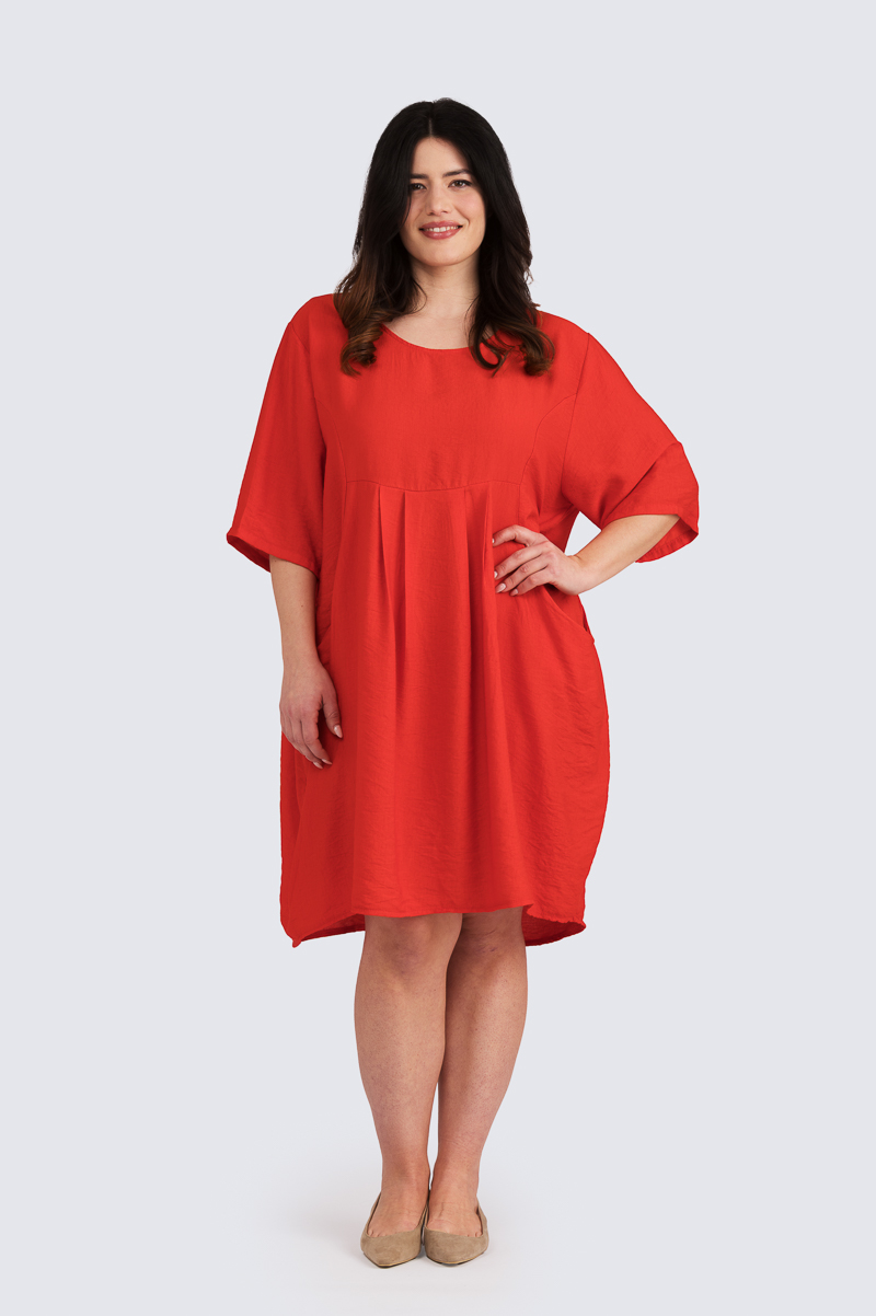 Clarissa mekko - punainen