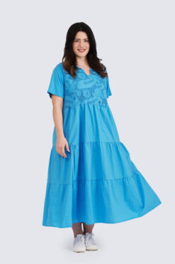 Felina mekko  Lyhythiha- turkoosi